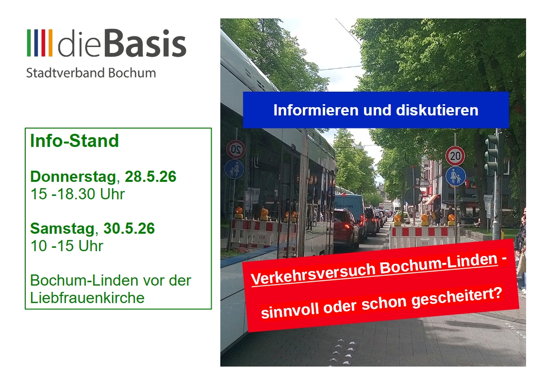 Verkehrsversuch BO-Linden – sinnvoll oder schon gescheitert?